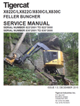 TIGERCAT LX822C FELLER BUNCHER SERVICE MANUAL