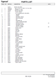 TIGERCAT LX830C FELLER BUNCHER PARTS MANUAL