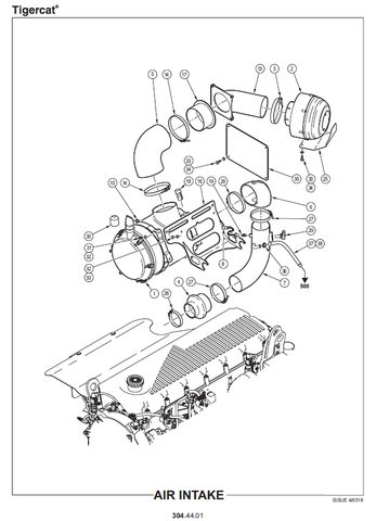 TIGERCAT LX830D FELLER BUNCHER MANUAL