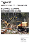 TIGERCAT LX870C BUNCHER REPAIR MANUAL