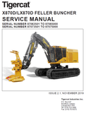 TIGERCAT LX870D BUNCHER REPAIR MANUAL