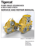 TIGERCAT PUMP DRIVE GEARBOX REPAIR MANUAL