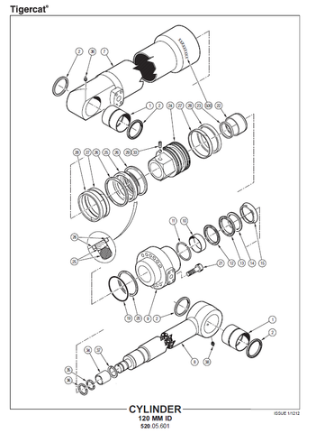 TIGERCAT S855E SHOVEL LOGGER MANUAL