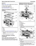 TIGERCAT SINGLE SPEED TRANSMISSION SERVICE REPAIR MANUAL