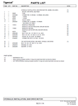 TIGERCAT SW5400 SAW HEAD PARTS CATALOGUE MANUAL (SW541001 - SW542000) - PDF FILE DOWNLOAD