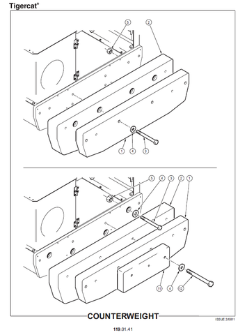 TIGERCAT T250B LOADER MANUAL