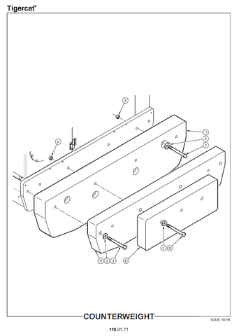 TIGERCAT T250D LOADER MANUAL