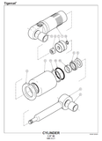 TIGERCAT TH570 HARVESTING HEAD PARTS CATALOGUE MANUAL (5700101 - 5701000) - PDF FILE DOWNLOAD