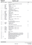 TIGERCAT X830C FELLER BUNCHER PARTS MANUAL