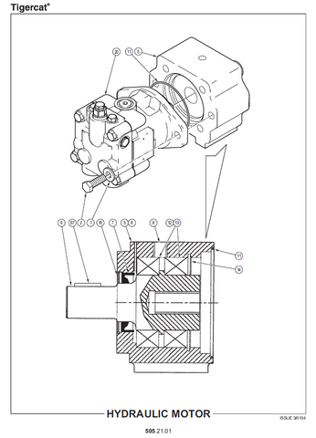 TIGERCAT X870C FELLER BUNCHER MANUAL