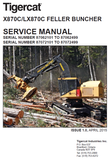 TIGERCAT X870C BUNCHER REPAIR MANUAL