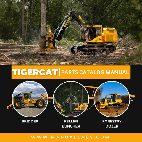 Tigercat H250B Feller Buncher Spare Parts Manual 