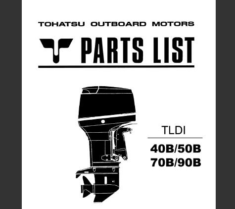 Discover the essential TOHATSU 2003 40B, 50B, 70B, and 90B Outboard Parts Catalog Manual, now available in a convenient PDF format. This comprehensive manual is your go-to resource for identifying and sourcing the right parts for your outboard motor, ensuring optimal performance and longevity.