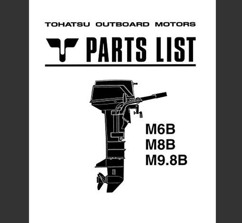Discover the essential TOHATSU 2003 M18C2, M15B2, M12C2, M9.9B2 Outboard Parts Catalog Manual, now available in a convenient PDF format. This comprehensive manual is your go-to resource for identifying and sourcing parts for your TOHATSU outboard motors, ensuring you keep your engine running smoothly and efficiently.