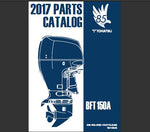 Discover the essential TOHATSU 2017 BFT 150A Outboard Parts Catalog Manual, now available in a convenient PDF format. This comprehensive guide is designed for boat enthusiasts and professionals alike, providing detailed information on parts and specifications for the BFT 150A model.