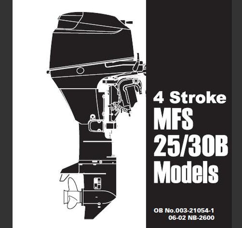 Discover the ultimate resource for maintaining your TOHATSU MFS 25B and 30B 4-stroke outboard motors with our comprehensive Service Repair Manual in PDF format. This manual is designed to provide you with detailed instructions and insights, ensuring that you can perform repairs and maintenance with confidence and ease.