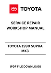 Revitalize your classic ride with the Toyota 1990 Supra MK3 Service Repair Workshop Manual in PDF format. This comprehensive guide is designed specifically for enthusiasts and mechanics alike, providing detailed instructions and diagrams to ensure your vehicle runs at its best. Whether you're tackling routine maintenance or complex repairs, this manual is your go-to resource.