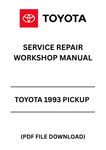 Revitalize your 1993 Toyota Pickup with our comprehensive Service Repair Workshop Manual, available in a convenient PDF format. This essential guide is designed to provide you with detailed instructions and insights, ensuring that you can tackle any repair or maintenance task with confidence.