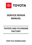Unlock the full potential of your Toyota with the comprehensive 1MZ–FE Engine Factory Service Repair Manual in PDF format. This essential guide provides detailed instructions and diagrams, ensuring you have everything you need for effective maintenance and repair. Whether you're a seasoned mechanic or a DIY enthusiast, this manual is designed to simplify complex tasks and enhance your understanding of the 1MZ–FE engine.