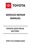 Unlock the full potential of your 2010 Toyota Prius with our comprehensive Factory Service Repair Manual in PDF format. This essential guide provides detailed instructions and diagrams, ensuring you have everything you need to perform maintenance and repairs with confidence. Whether you're a seasoned mechanic or a DIY enthusiast, this manual is designed to simplify complex tasks and enhance your vehicle's performance.