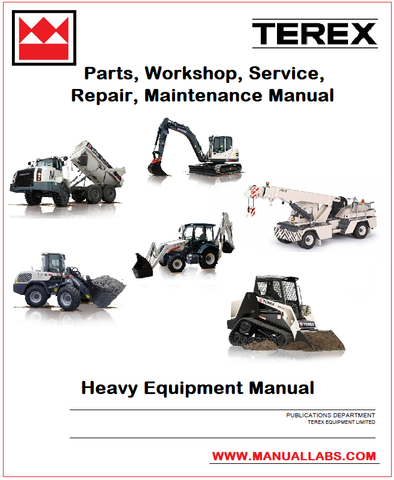 Terex TW85 Wheeled Excavator Workshop Service Repair Manual - PDF File Download
