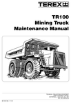 Terex TR100 Tier2 Mining Truck Service Repair Manual Instant Download