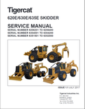  Tigercat 620E Skidder Service Repair Manual 6206201 – 6209000 - PDF File Download