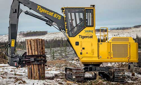 Tigercat 875 Logger Hydraulic Schematic Manual (8750101 - 8752000) - PDF File Download