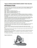 Tigercat X822C, LX822C, X830C, LX830C Feller Buncher Operator's Manual