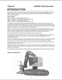 Tigercat LX830C Feller Buncher Service Repair Manual 83071001 – 83073000 - PDF File Download