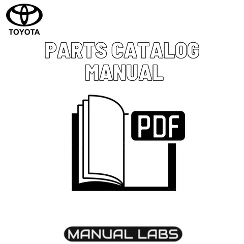 Toyota 2TG20-25, 2TD20-25 Towing Tractor 2-Series User Parts Catalog Manual (G708-2) - PDF File Download