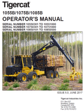 TIGERCAT 1055B FORWARDER USER MANUAL