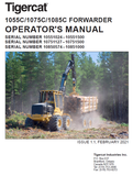 TIGERCAT 1055C FORWARDER USER MANUAL