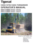 TIGERCAT 1085C FORWARDER USER MANUAL