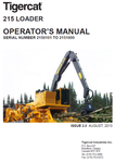 TIGERCAT 215 USER MANUAL