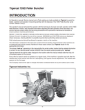 Download Complete Operator/User Manual For Tigercat 726D Feller Buncher | Serial No. (7262001-7262499)