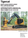 TIGERCAT L822C FELLER BUNCHER USER MANUAL