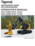 TIGERCAT X822E BUNCHER USER MANUAL