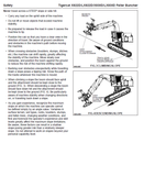 TIGERCAT X830D BUNCHER OPERATOR/USER MANUAL