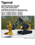 TIGERCAT X830E FELLER BUNCHER USER MANUAL