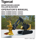 TIGERCAT LX830E FELLER BUNCHER USER MANUAL