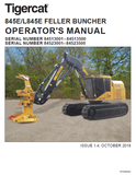 TIGERCAT L845E FELLER BUNCHER USER MANUAL