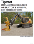 TIGERCAT 855E FELLER BUNCHER MANUAL