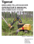 TIGERCAT L855D FELLER BUNCHER USER MANUAL