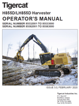 TIGERCAT LH855D USER MANUAL