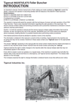 TIGERCAT 860 FELLER BUNCHER USER MANUAL