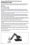 TIGERCAT L870C FELLER BUNCHER OPERATOR MANUAL