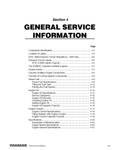 YANMAR INDUSTRIAL ENGINES 2TNV70, 3TNV70, 3TNV76 SERVICE REPAIR MANUAL 50940077A