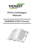 Fendt Farmer 275S Tractor Parts Catalogue Manual - PDF File Download