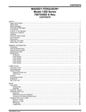 Massey Ferguson MF 1306, 1307, 1308, 1309, 1310 Disc Mower Workshop Service Repair Manual - PDF File